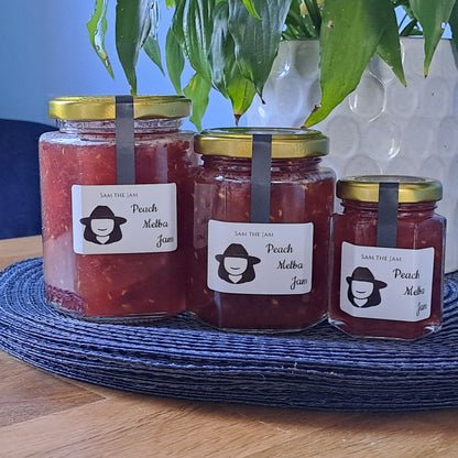 Peach Melba Jam