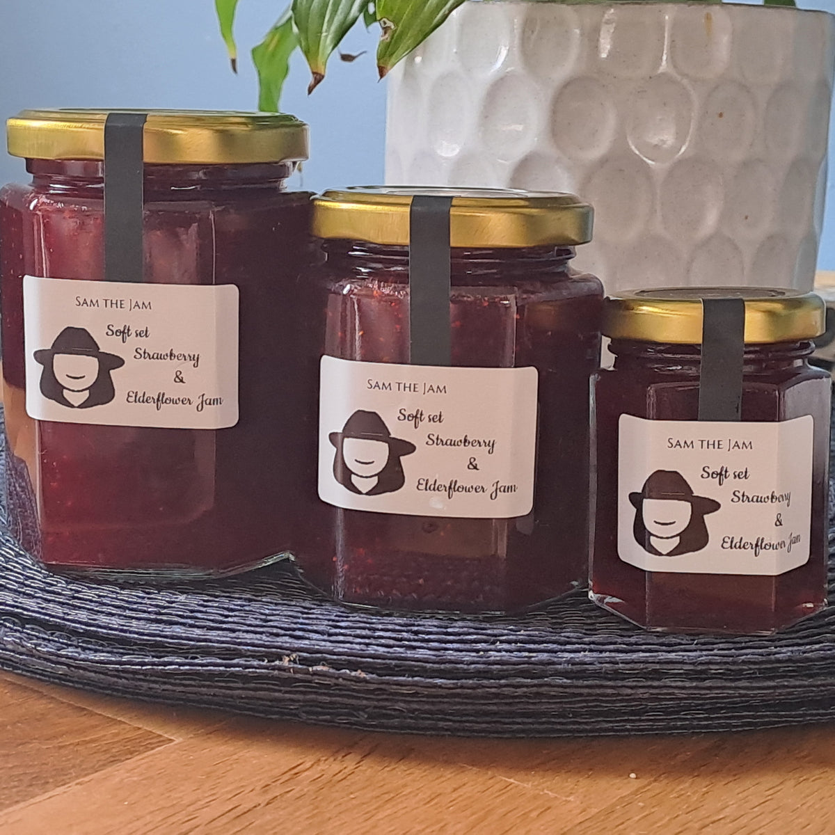 Soft-Set Strawberry & Elderflower Jam