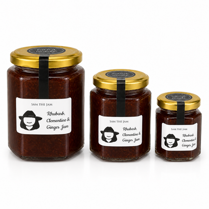 Rhubarb, Clementine & Ginger Jam