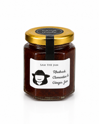 Rhubarb, Clementine & Ginger Jam