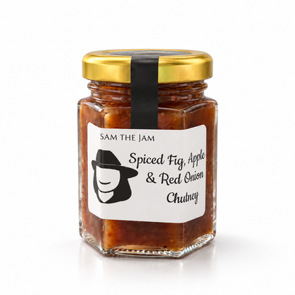Spiced Fig, Apple and Red Onion Chutney