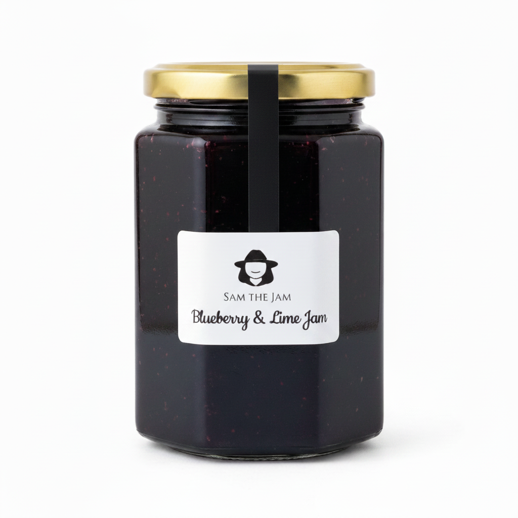 Large jar - Blueberry & Lime Jam