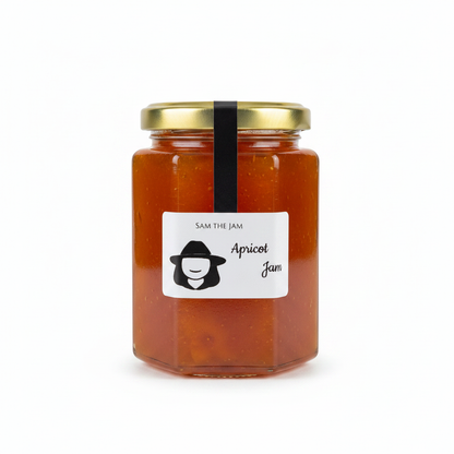 Large jar - Sam the Jam Apricot Jam