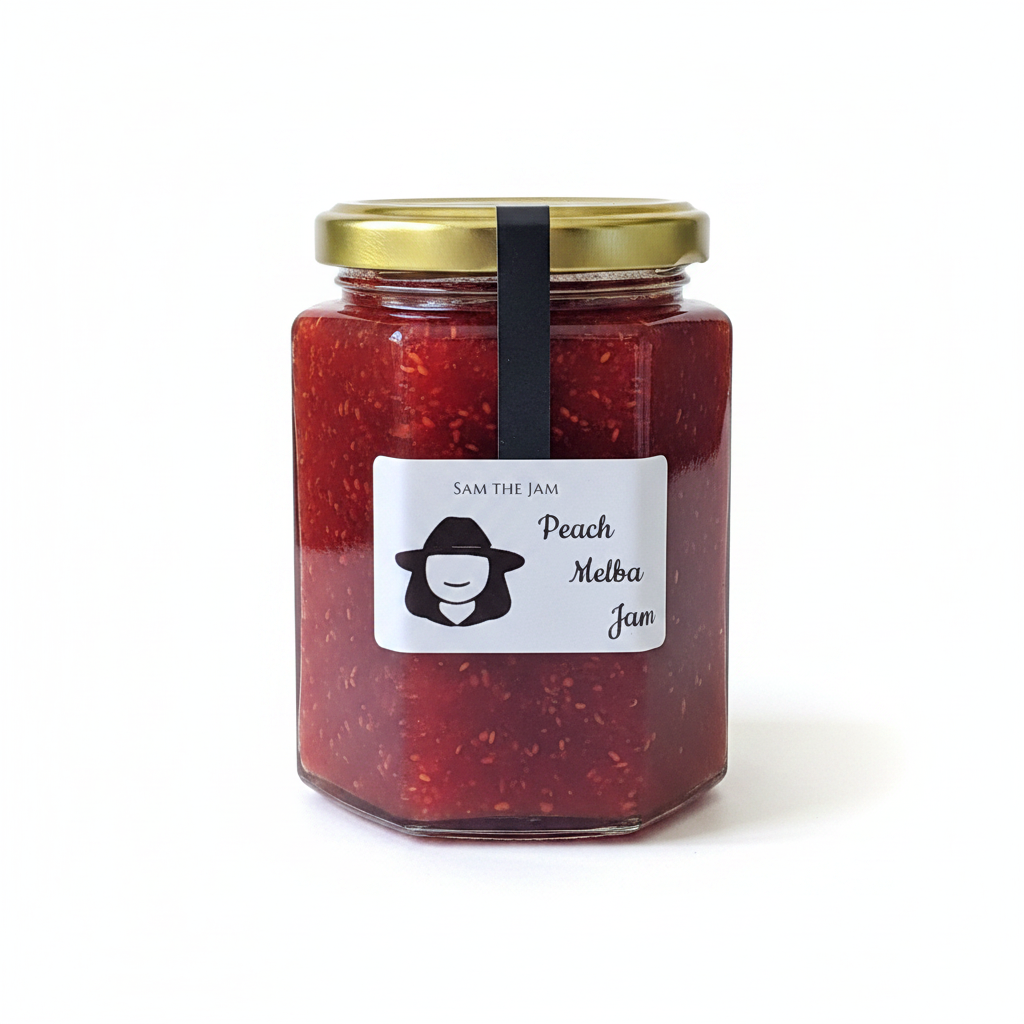 Peach Melba Jam - Large